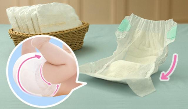 Tã dán Moony size NB 90 miếng (Dưới 5 kg) - Thiết kế