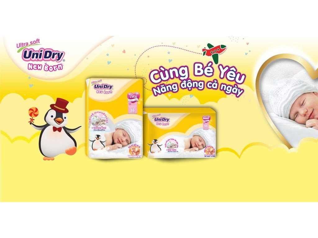 Unidry Newborn Ultra soft là phiên bản cải tiến của tã dán Unidry sơ sinh thường, nhưng có những điểm khác biệt và cải tiến gì so với phiên bản gốc?
