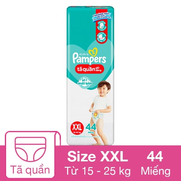 Tã quần Pampers Jumbo size L 54 miếng an toàn, chính hãng - AVAKids.com
