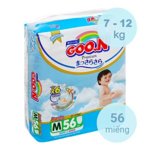 Tã quần Goo.n Premium size M 56 miếng (cho bé 7 - 12kg)