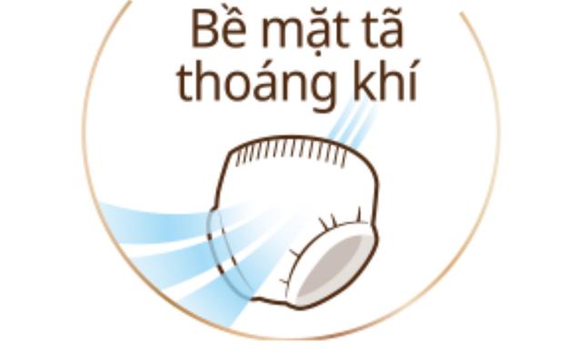 Tã quần Moony Natural size L 36 miếng (9 - 14 kg) - Thấm hút