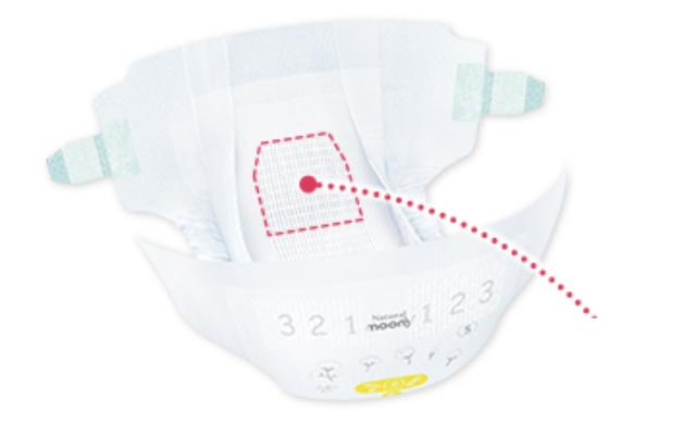 Tã dán Moony Natural size M 46 miếng (6 - 11 kg) - Thấm hút