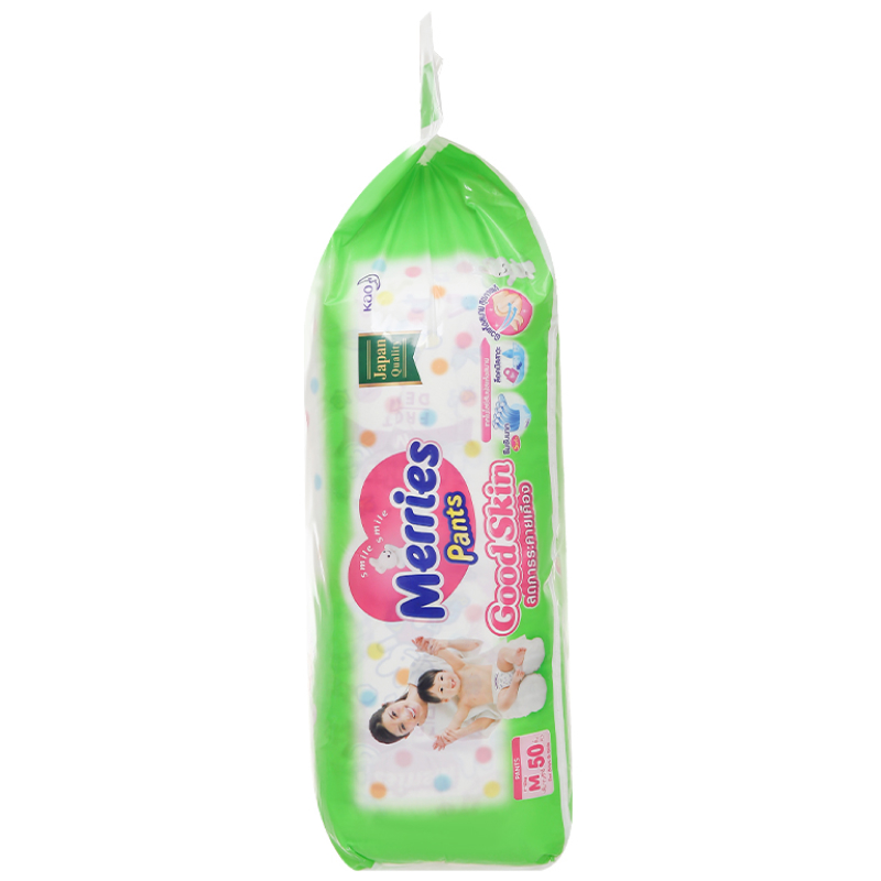 Tã quần Merries GoodSkin size M 50 miếng (7 - 12 kg) 4