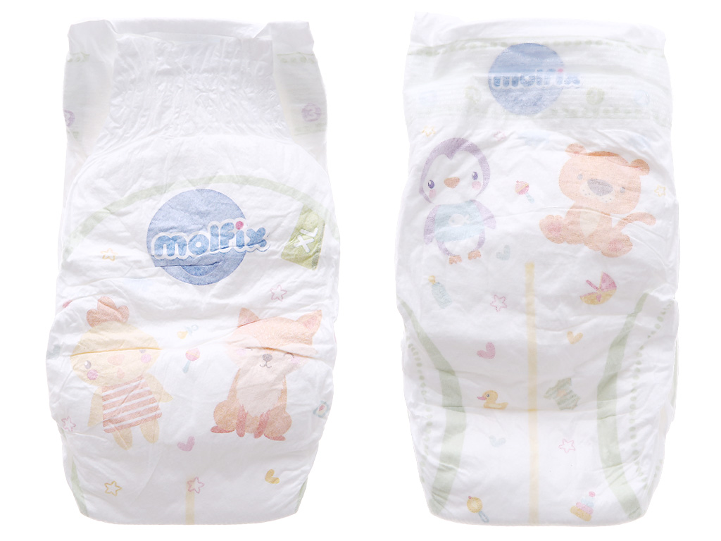 Tã dán Molfix thiên nhiên size XL 38 miếng (cho bé 12 - 17kg) 7