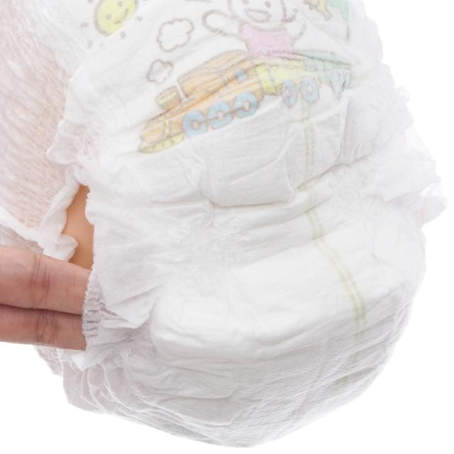 Tã quần Merries gói lớn cỡ size L 56 miếng (9 - 14kg) - Thiết kế chữ W