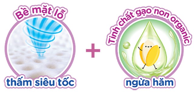 Tã quần mở một bên Bobby size S-m 62 miếng (6 - 10 kg) - Bề mặt Tã quần mở một bên Bobby size S-m 62 miếng (6 - 10 kg) - Bề mặt