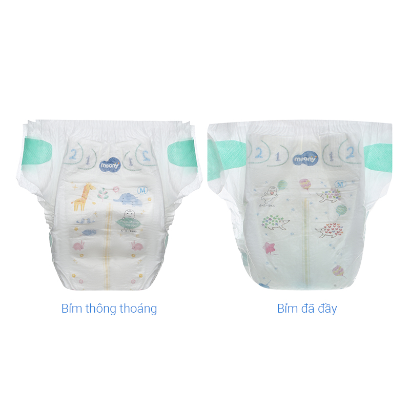 Tã dán Moony size L 48 miếng (9 - 14 kg) 89