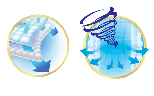 Tã quần GOO.N Slim size XXL 42 + 4 miếng (15 - 25 kg) - Bề mặt