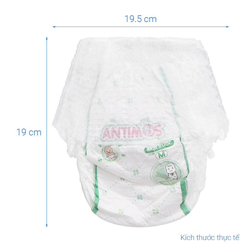 Tã quần Bobby Antimos xua muỗi size M 52 miếng (6 - 11 kg) 7