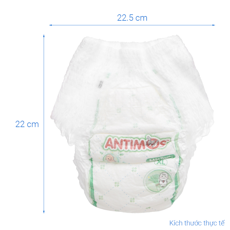 Tã quần Bobby Antimos xua muỗi size M 52 miếng (6 - 11 kg) 33