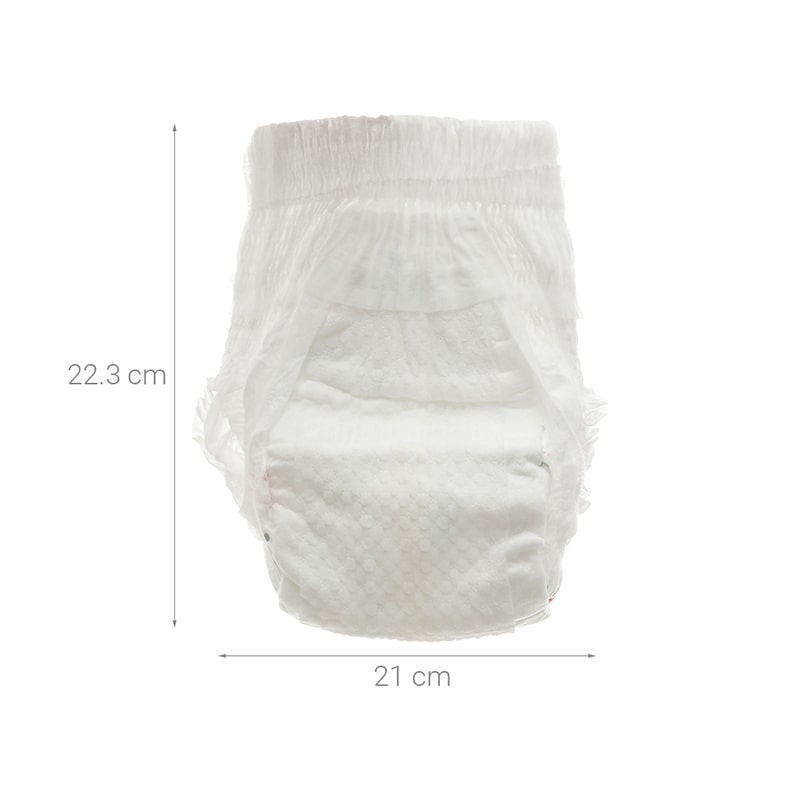Combo 3 tã quần Huggies Platinum nature made siêu cao cấp size XL 38 miếng/bịch (12 - 18 kg) 7