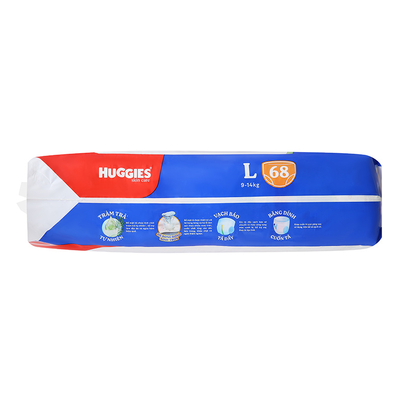 Combo 2 tã quần Huggies Skincare size L 68 miếng/bịch (9 - 14 kg) - Giao bao bì ngẫu nhiên 22