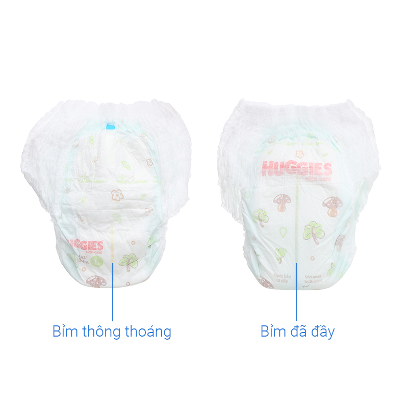 Combo 2 tã quần Huggies Skincare size L 68 miếng/bịch (9 - 14 kg) - Giao bao bì ngẫu nhiên 29