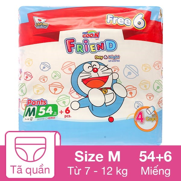 Tã quần GOO.N Friend Pants size L 52 miếng (9 - 14 kg) 5