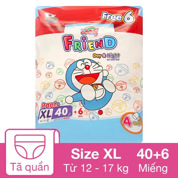 Tã quần GOO.N Friend Pants size L 52 miếng (9 - 14 kg) 7