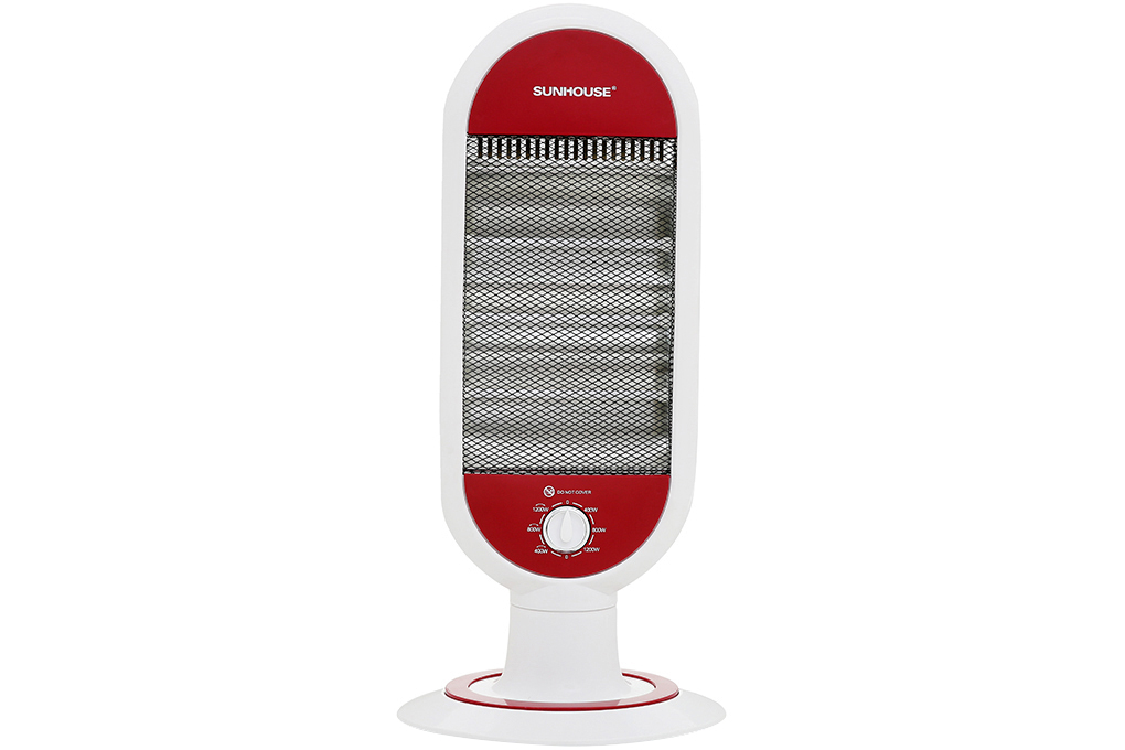 Quạt sưởi hồng ngoại Sunhouse SHD7022 Màu Đỏ