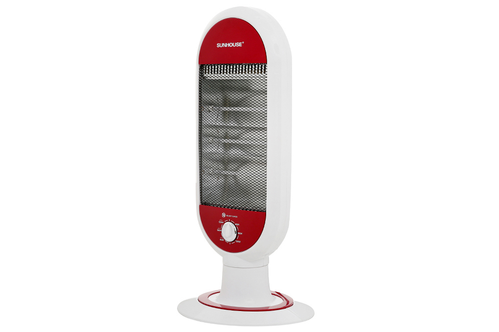 Quạt sưởi hồng ngoại Sunhouse SHD7022 Màu Đỏ
