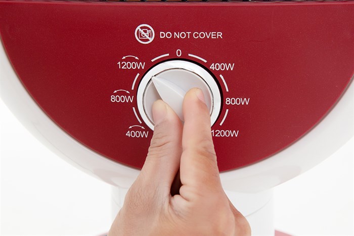 Quạt sưởi hồng ngoại Sunhouse SHD7022 Màu Đỏ