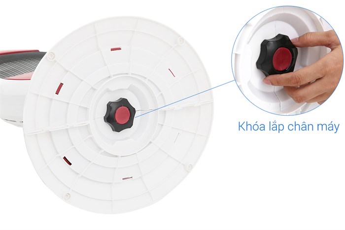 Quạt sưởi hồng ngoại Sunhouse SHD7022 Màu Đỏ