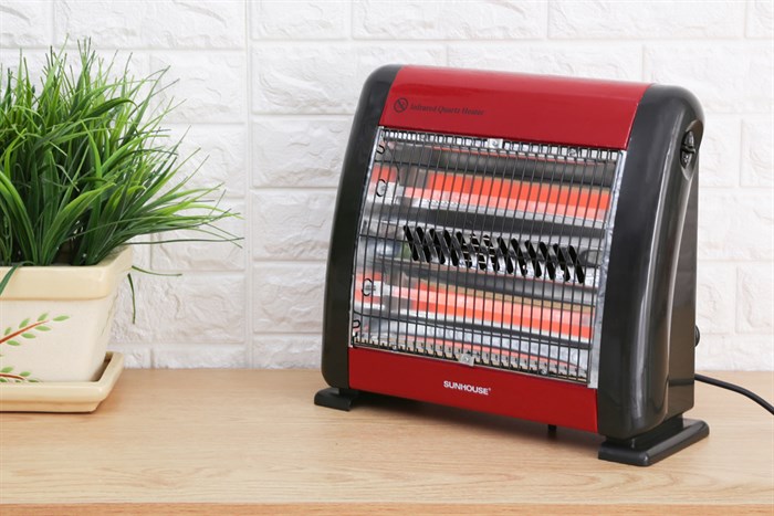 Máy sưởi hồng ngoại Sunhouse SHD7013 Màu Đen - Đỏ