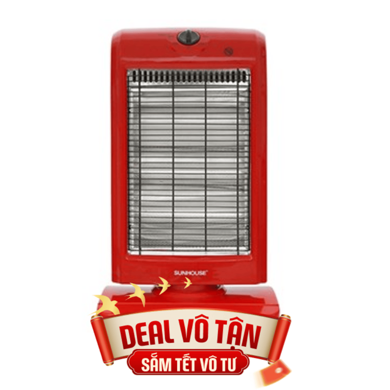 Quạt sưởi đèn halogen Sunhouse SHD7016