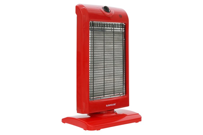 Quạt sưởi halogen Sunhouse SHD7016 Màu Đỏ