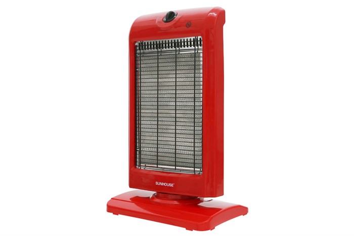 Quạt sưởi halogen Sunhouse SHD7016 Màu Đỏ