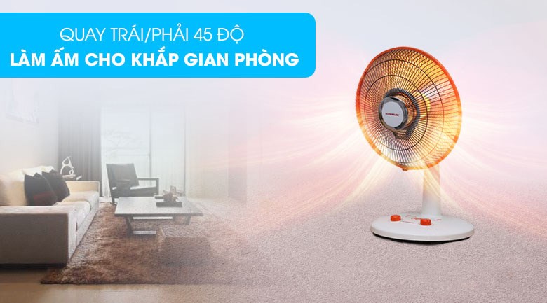 Quạt sưởi Sunhouse SHD7005