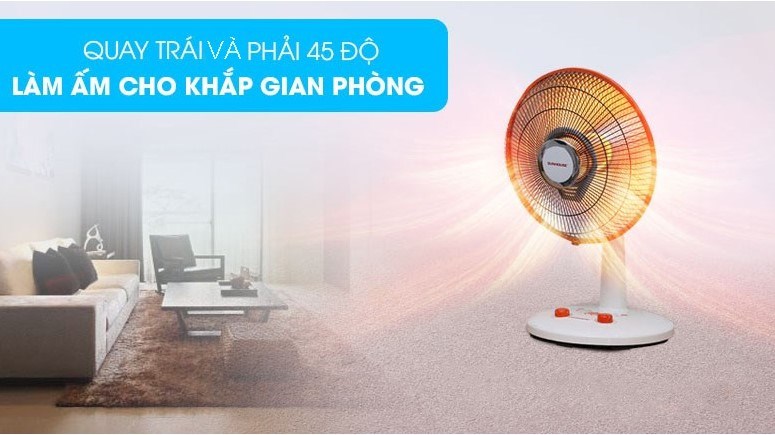 Quạt sưởi Sunhouse SHD7005