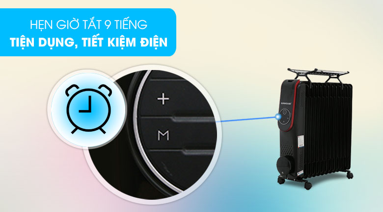 Máy sưởi dầu Sunhouse SHD7085 2500 W