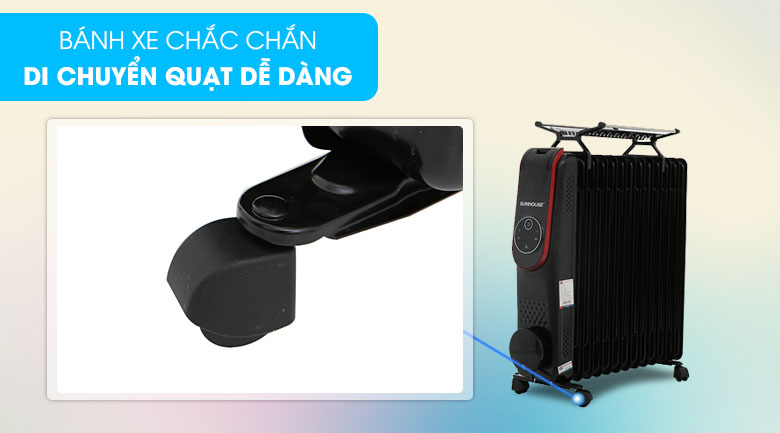 Máy sưởi dầu Sunhouse SHD7085 2500 W