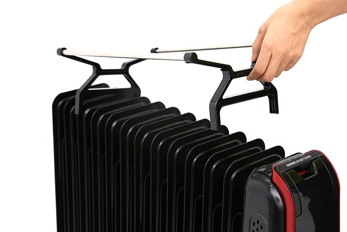 Máy sưởi dầu Sunhouse SHD7085 2500 W Màu Đen - Đỏ