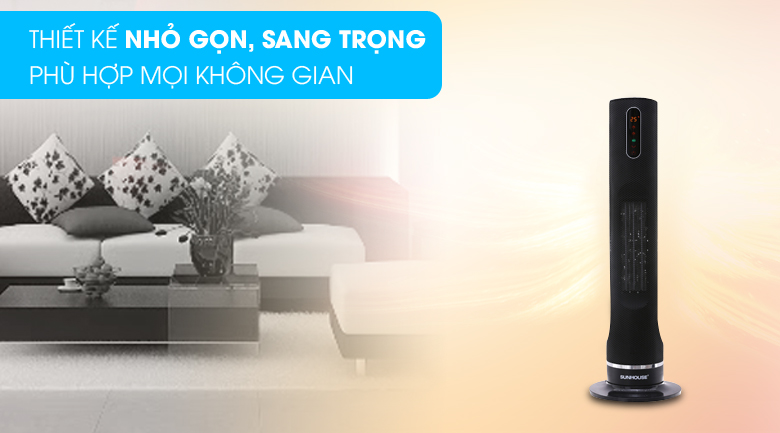Quạt sưởi gốm Sunhouse SHD7073-KG 2500 W