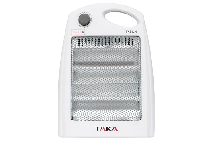 Quạt sưởi halogen Taka TKE12H 800 W Màu Trắng