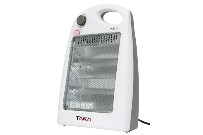 Quạt sưởi halogen Taka TKE12H 800 W Màu Trắng