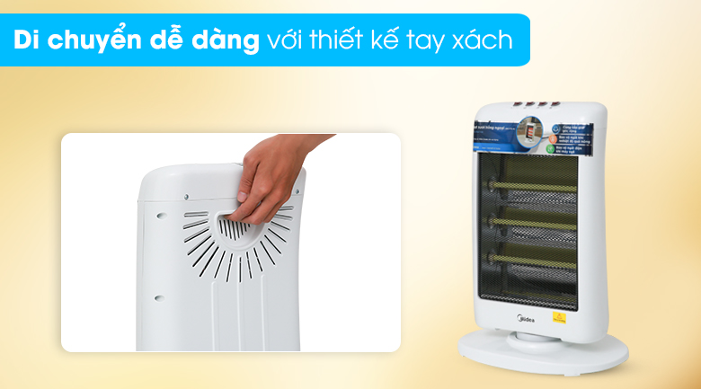 Quạt sưởi nhiệt Midea MH-F12-A