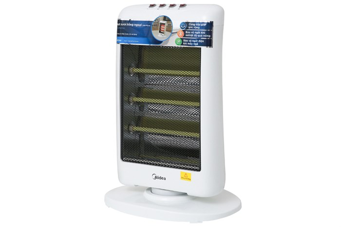 Quạt sưởi nhiệt Midea MH-F12-A Màu Trắng