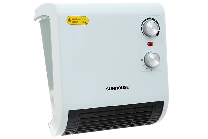 Quạt sưởi phòng tắm Sunhouse SHD3816W Màu Trắng