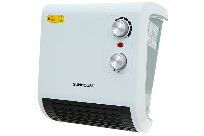 Quạt sưởi phòng tắm Sunhouse SHD3816W Màu Trắng