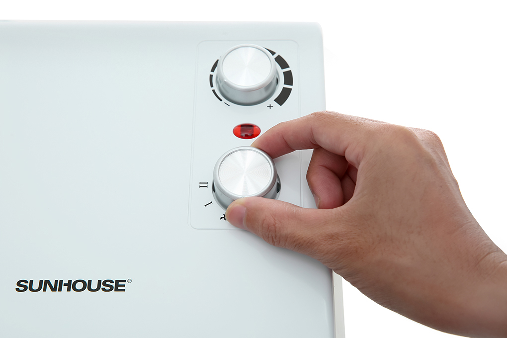 Quạt sưởi phòng tắm Sunhouse SHD3816W Màu Trắng