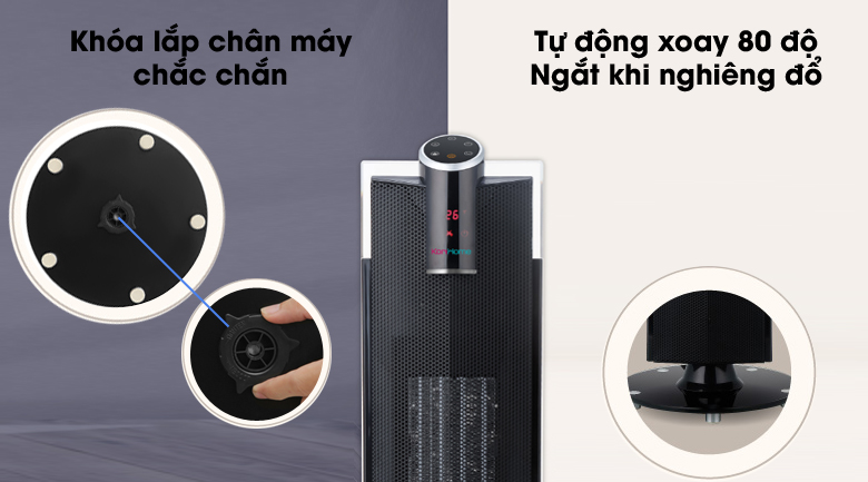 Chắc chắn, an toàn - Máy sưởi Korihome EHK-356