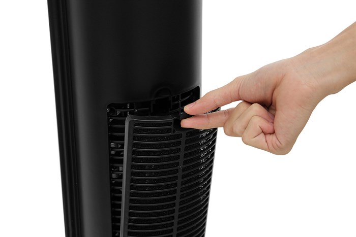 Máy sưởi gốm Korihome EHK-356 Màu Đen