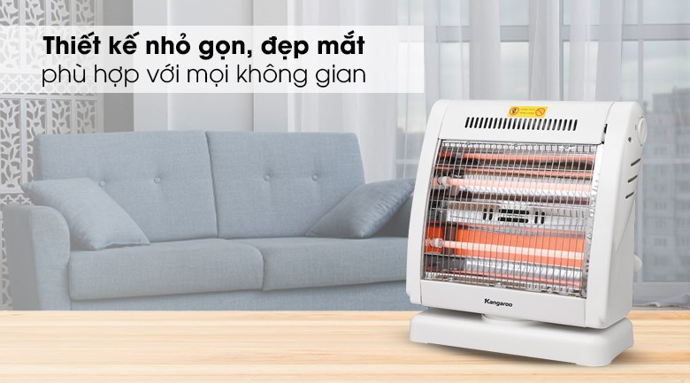 Quạt sưởi halogen Kangaroo KG1018C