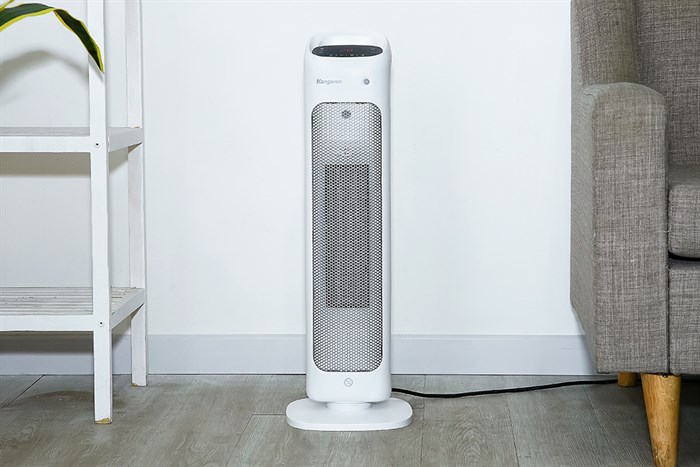 Quạt sưởi gốm Kangaroo KGFH05 Màu Trắng