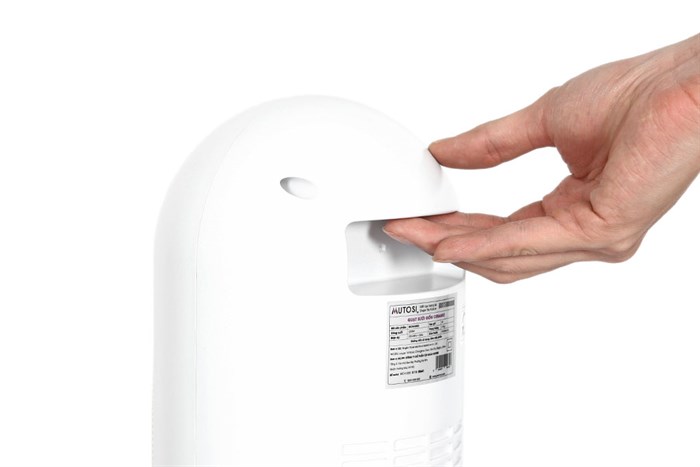 Quạt sưởi gốm ceramic Mutosi MCH-2200 Màu Trắng