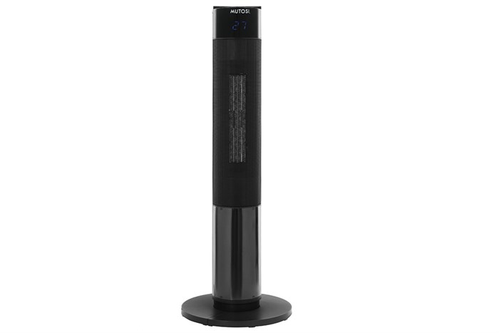 Quạt sưởi gốm ceramic Mutosi MCH-2000L Màu Đen