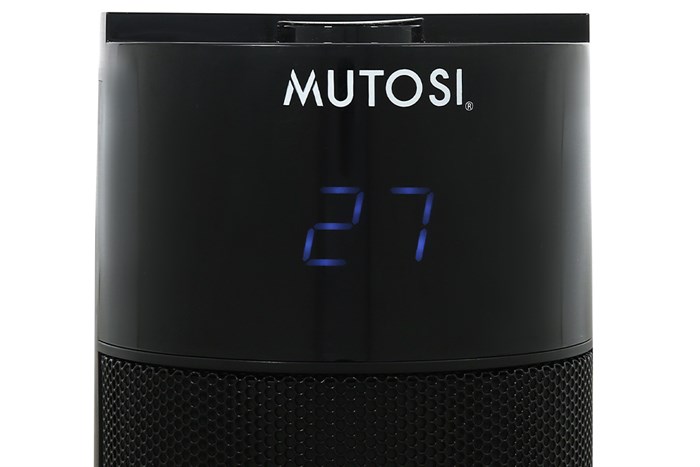 Quạt sưởi gốm ceramic Mutosi MCH-2000L Màu Đen