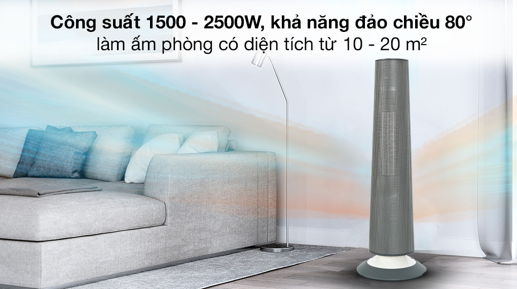 Quạt sưởi gốm Kangaroo KGFH09