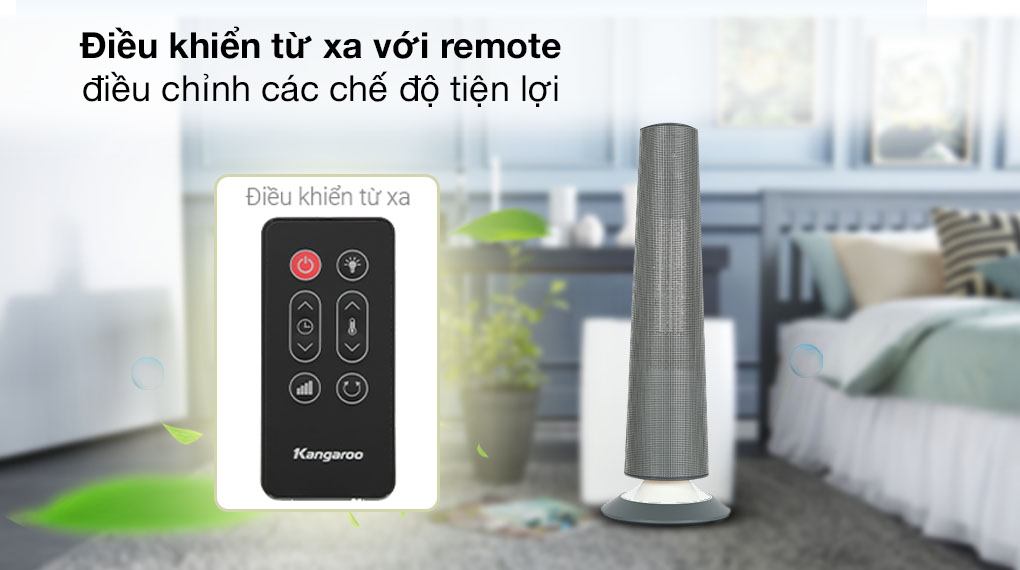 Quạt sưởi gốm Kangaroo KGFH09