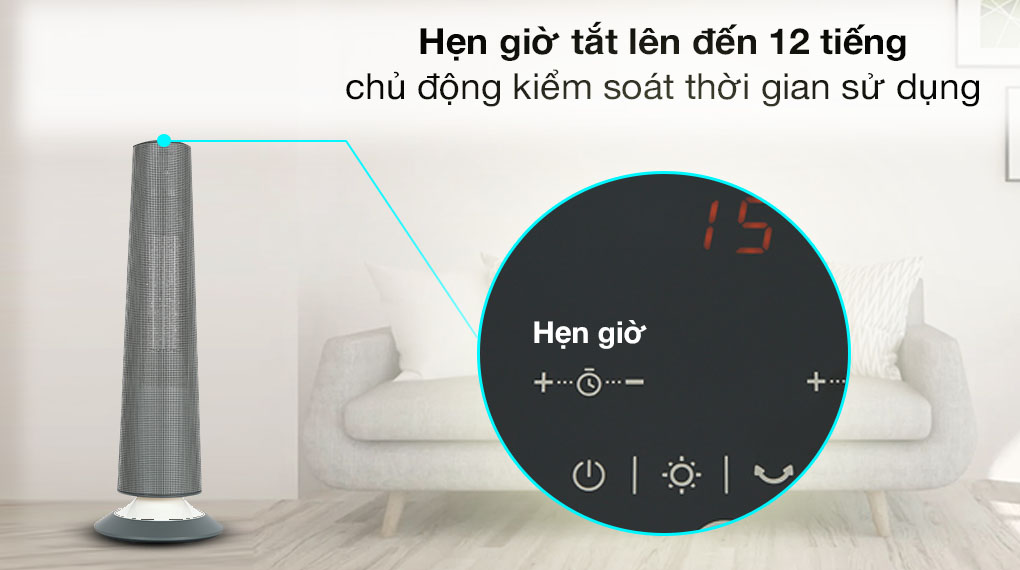 Quạt sưởi gốm Kangaroo KGFH09